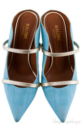 Maureen Sky Blue Mules