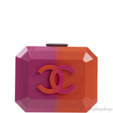 Chanel Minaudiere Ombre Plexiglass Bag