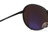 P8478 Aviator Black Sunglasses