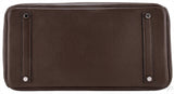 Birkin 35 Choco Brown Clem PHW