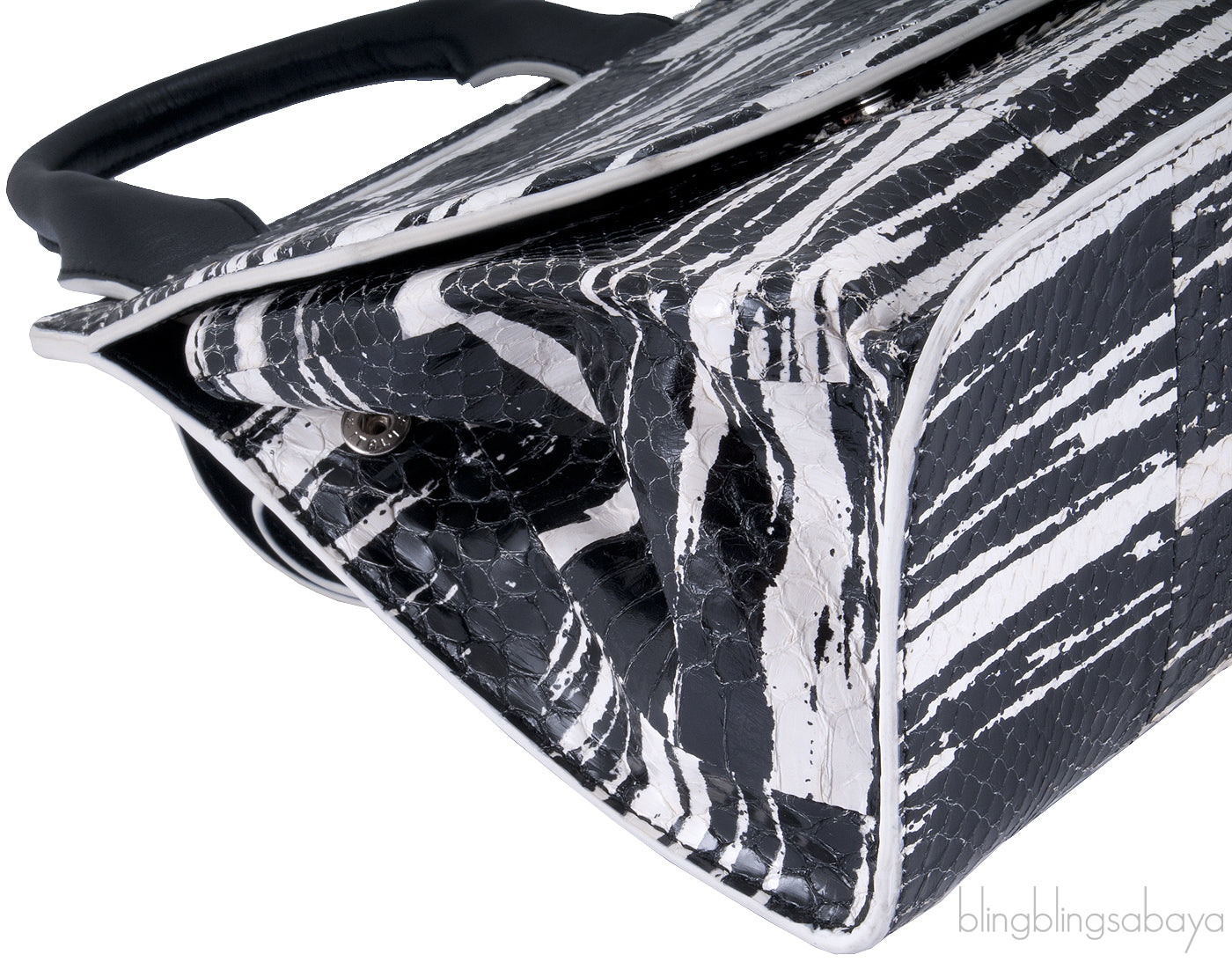 Mini Ruin Elaphe Graphic Print Snakeskin*