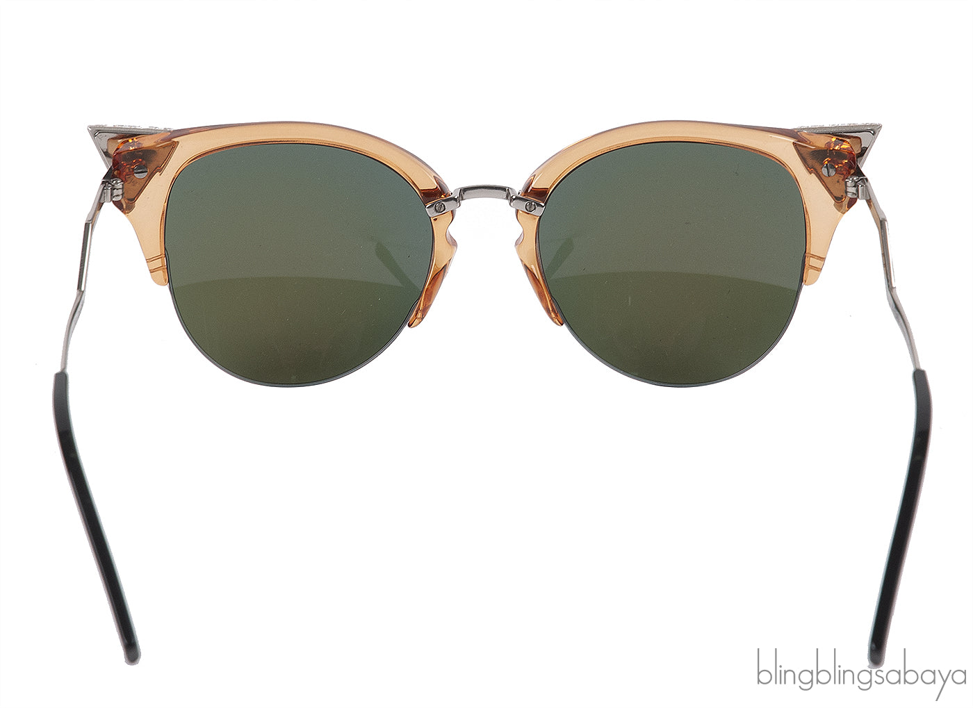 Fendi FF0041/s Peach Cat Eye Sunglasses