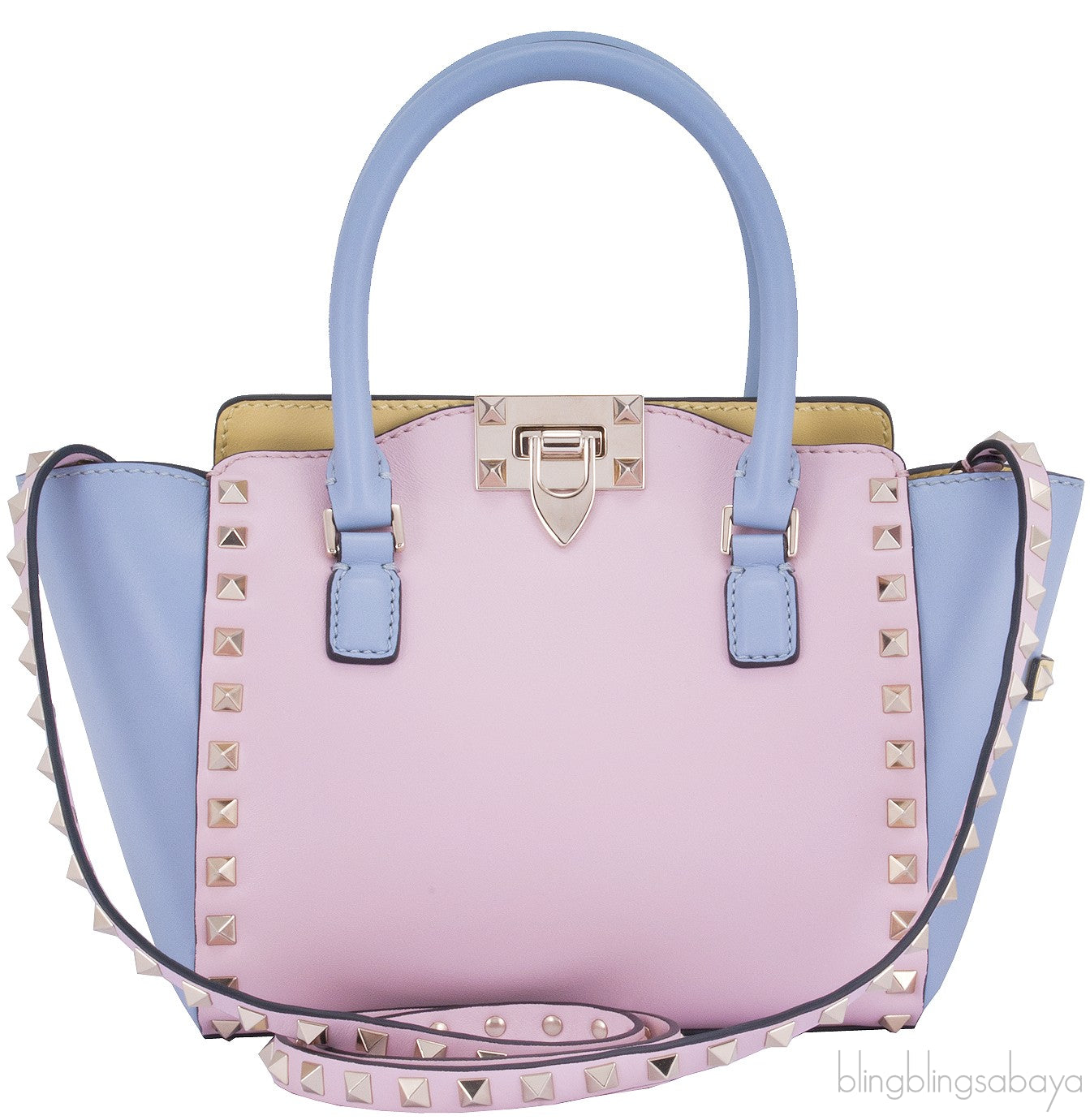 Rockstuds Mini Pastel Leather Tote