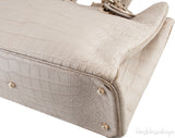 Diorissimo Bi-color Crocodile Bag