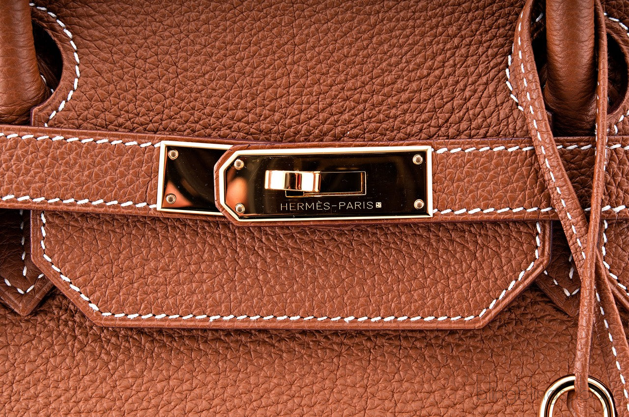 Birkin 40 Gold Taurillon Clem