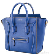 Nano Luggage Blue Shoulder Bag