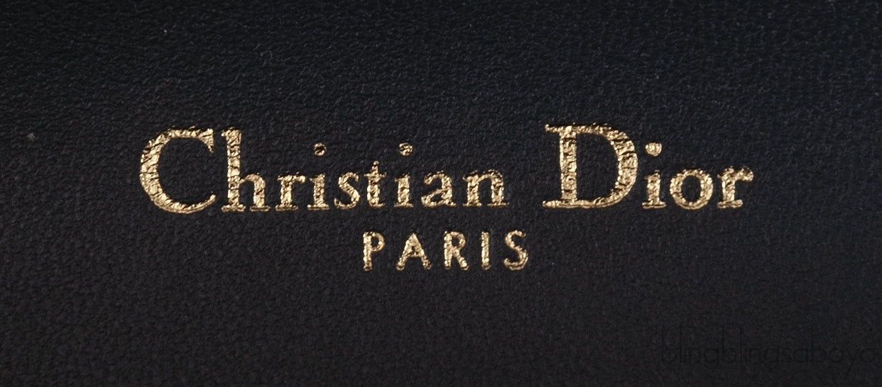 CHRISTIAN DIOR Diorama Emerald Green Flap Shoulder Bag