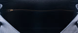 Kelly 35 Black Togo