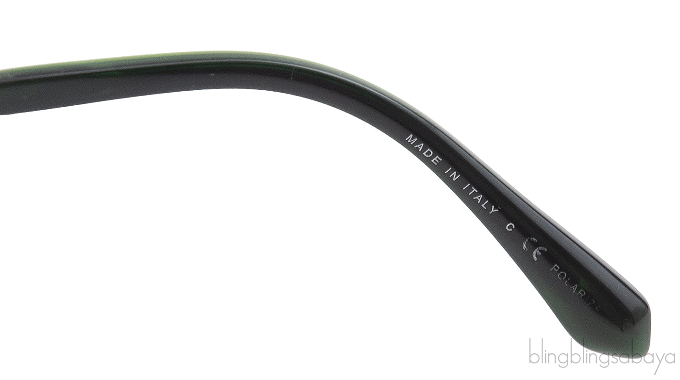 Bvlgari BV8186KB-827-T3 Polarized Green Sunglasses