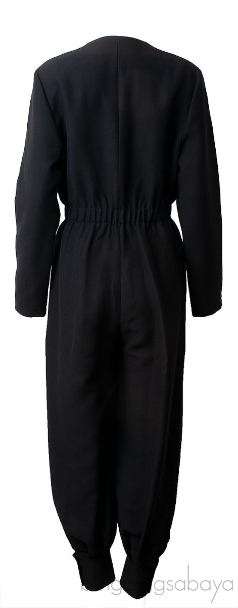 Black Longsleeve Jumpsuit