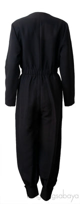 Black Longsleeve Jumpsuit
