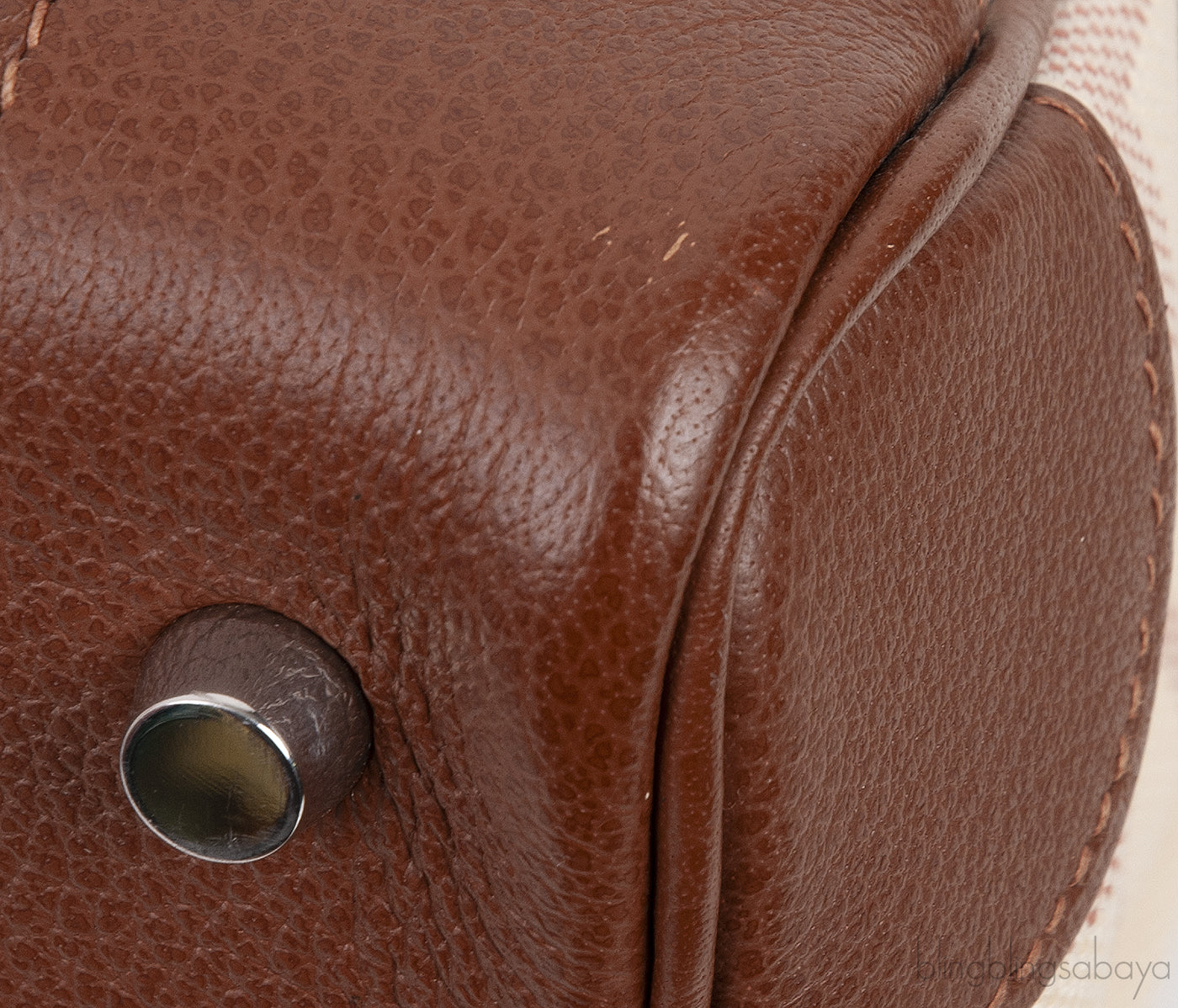 Birkin 35 Mosaic Canvas Buffalo PHW