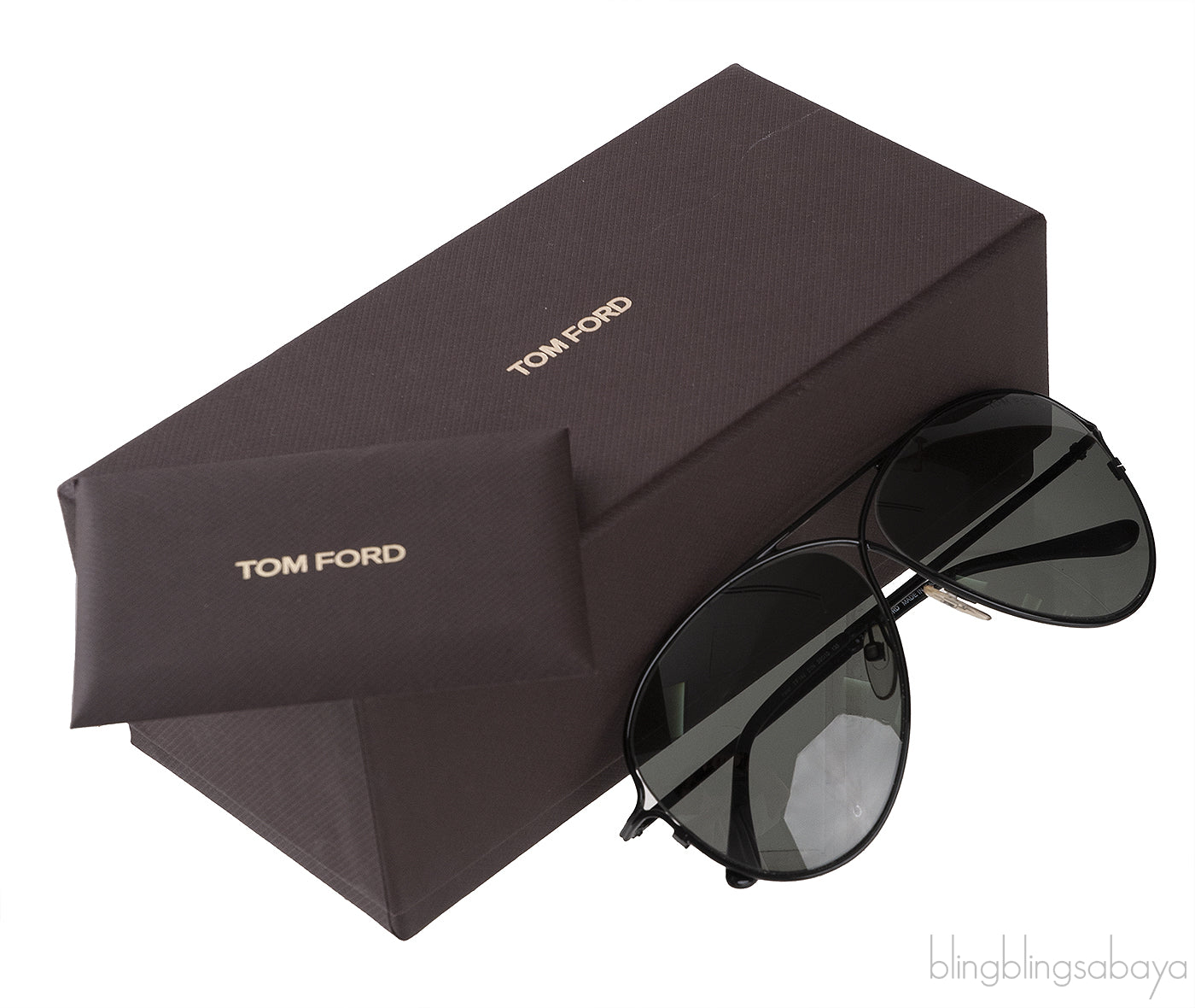 Peter TF142 Black Aviator Sunglasses