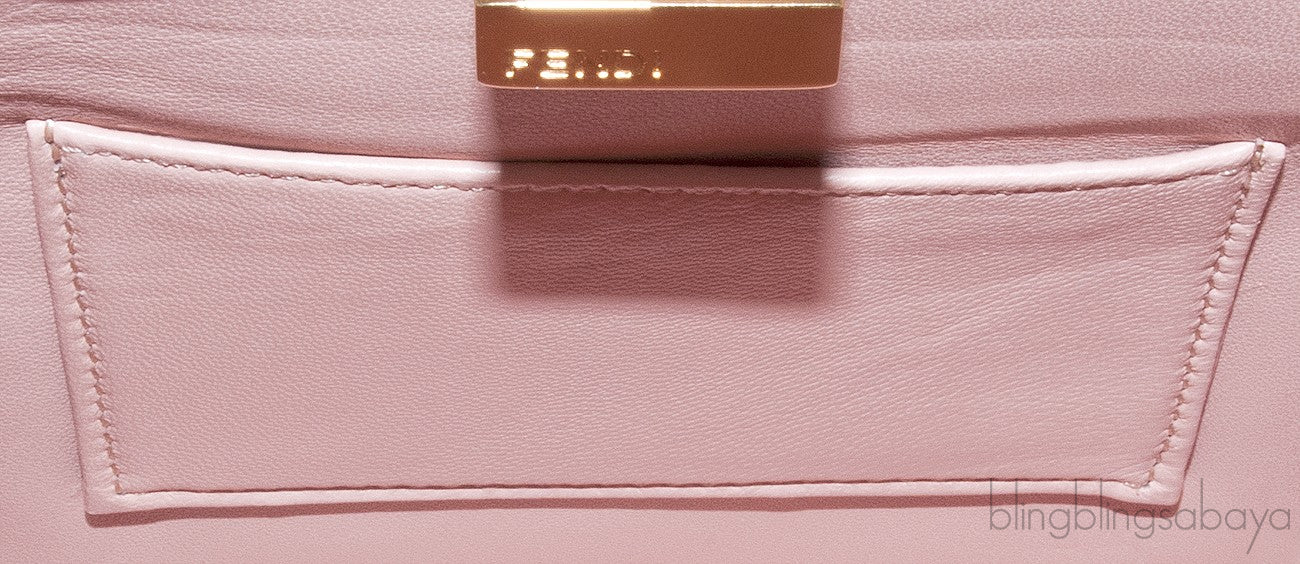 Mini Baby Pink Crocodile Peekaboo