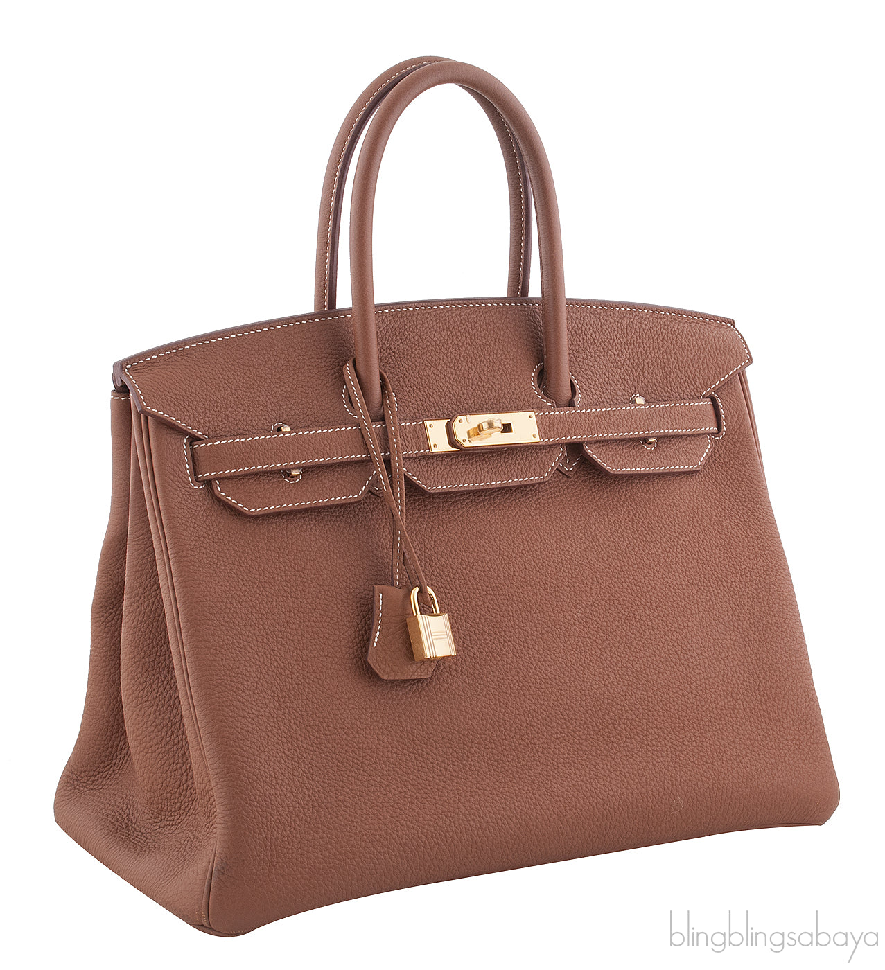 Birkin 35 Gold Togo GHW