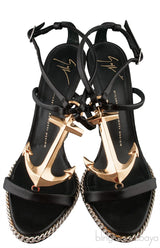 Coline Anchor Wedge Sandals