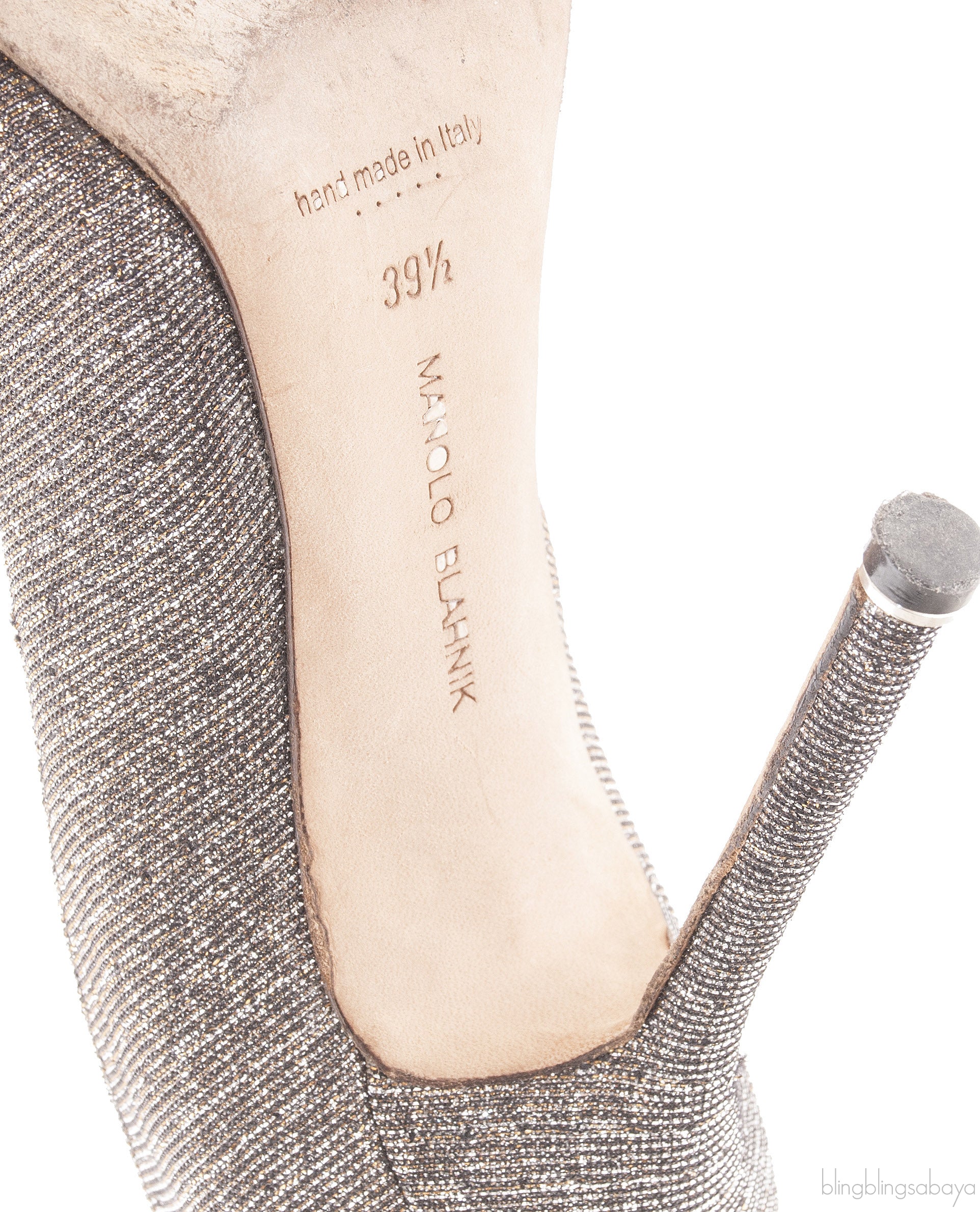 Hangisi Notturno Gold Pumps
