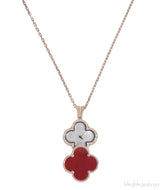 Van Cleef & Arpels Secret  Pendant Watch Carnelian Necklace