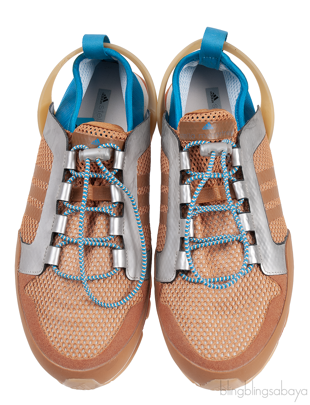 Stella Mccartney x Adidas Brown Printed Sneakers