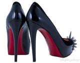 Asteroid Black Spike Toe Pumps