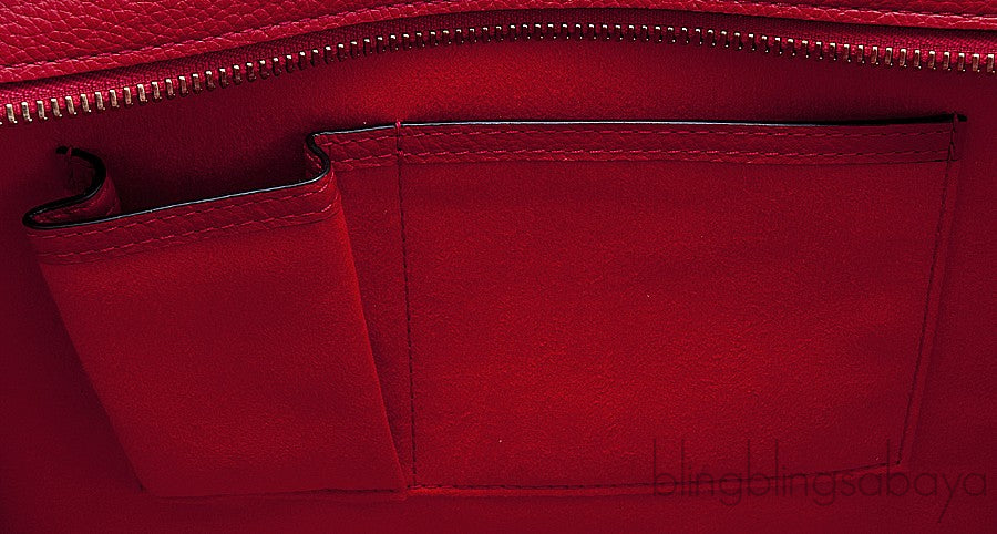 Mini Luggage Coquelicot Red