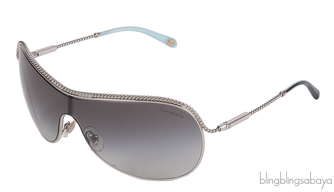 Tiffany & Co. Silver TF3040-B Gradient Sunglasses