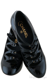 Black Patent Other Open Shoes