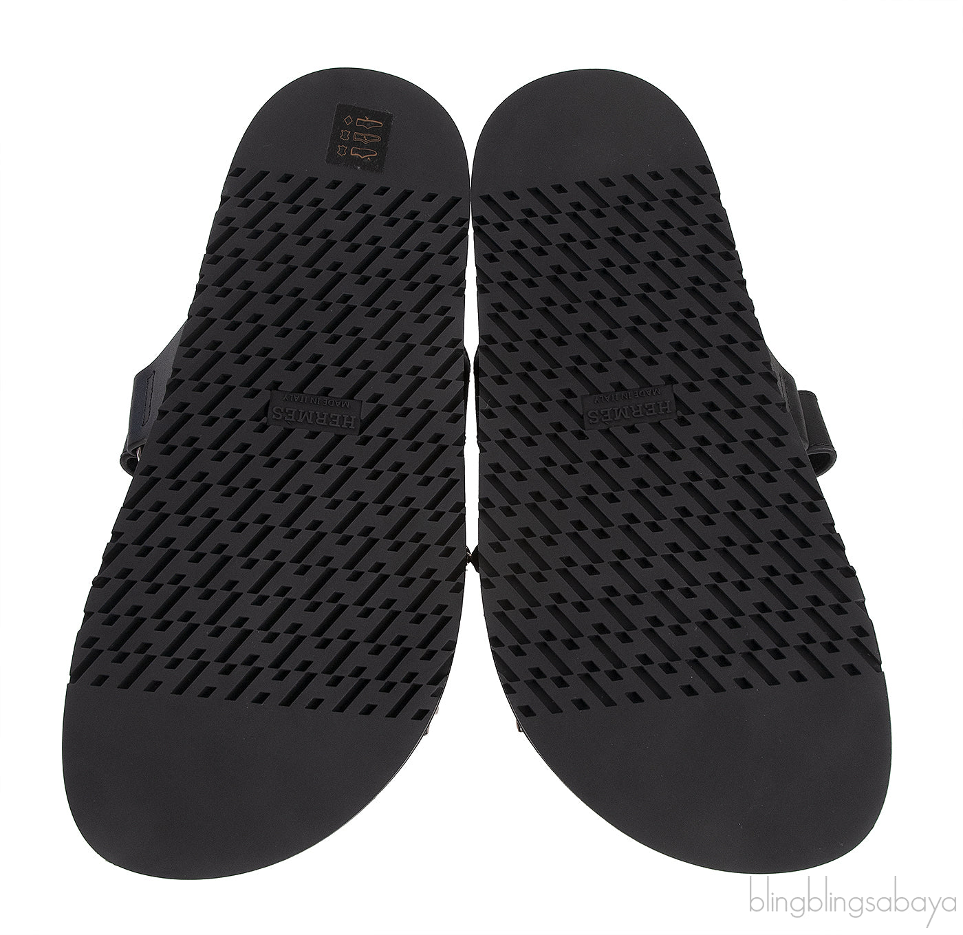 Hermes Chypre Black Cloute Studded Sandals