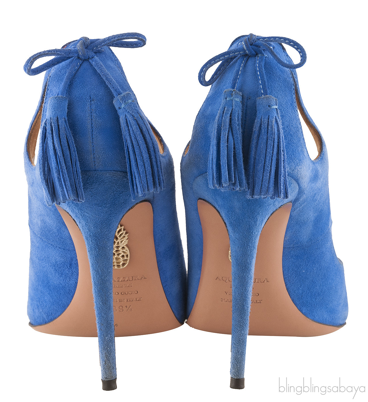 Blue Forever Marilyn Pointed Toe Heels