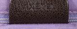 Logomania Beige Canvas Brown Leather Trim Bag