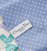 Bow & Polka dot Lilac Scarf