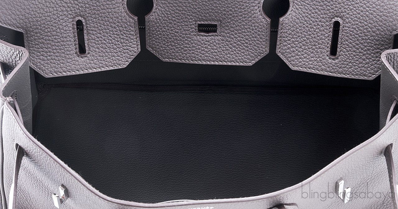 Birkin 35 Etain Togo PHW