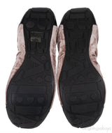Prada Sport Beige Velvet Ballet Flats