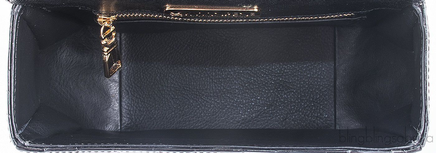 Edge Hexagon Crocodile Bag