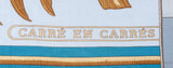 Hermes Carre en Carres Silk Scarf