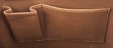 Celine Tri-color White Black & Brown Mini Luggage