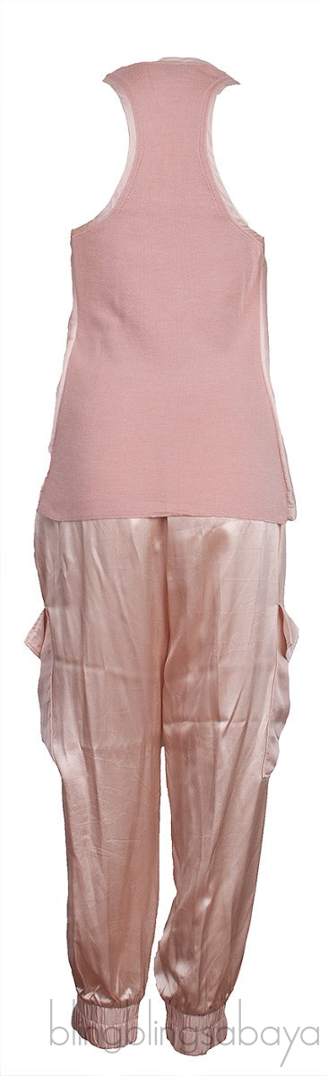 Light Pink Tank Top & Trouser