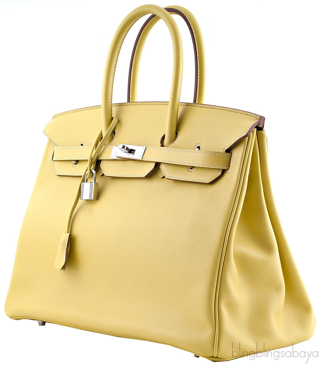 Birkin 35 Lime swift