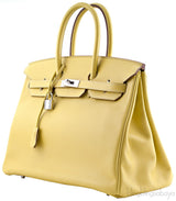 Birkin 35 Lime swift