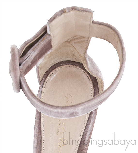Portifino Velvet Slingback Sandals