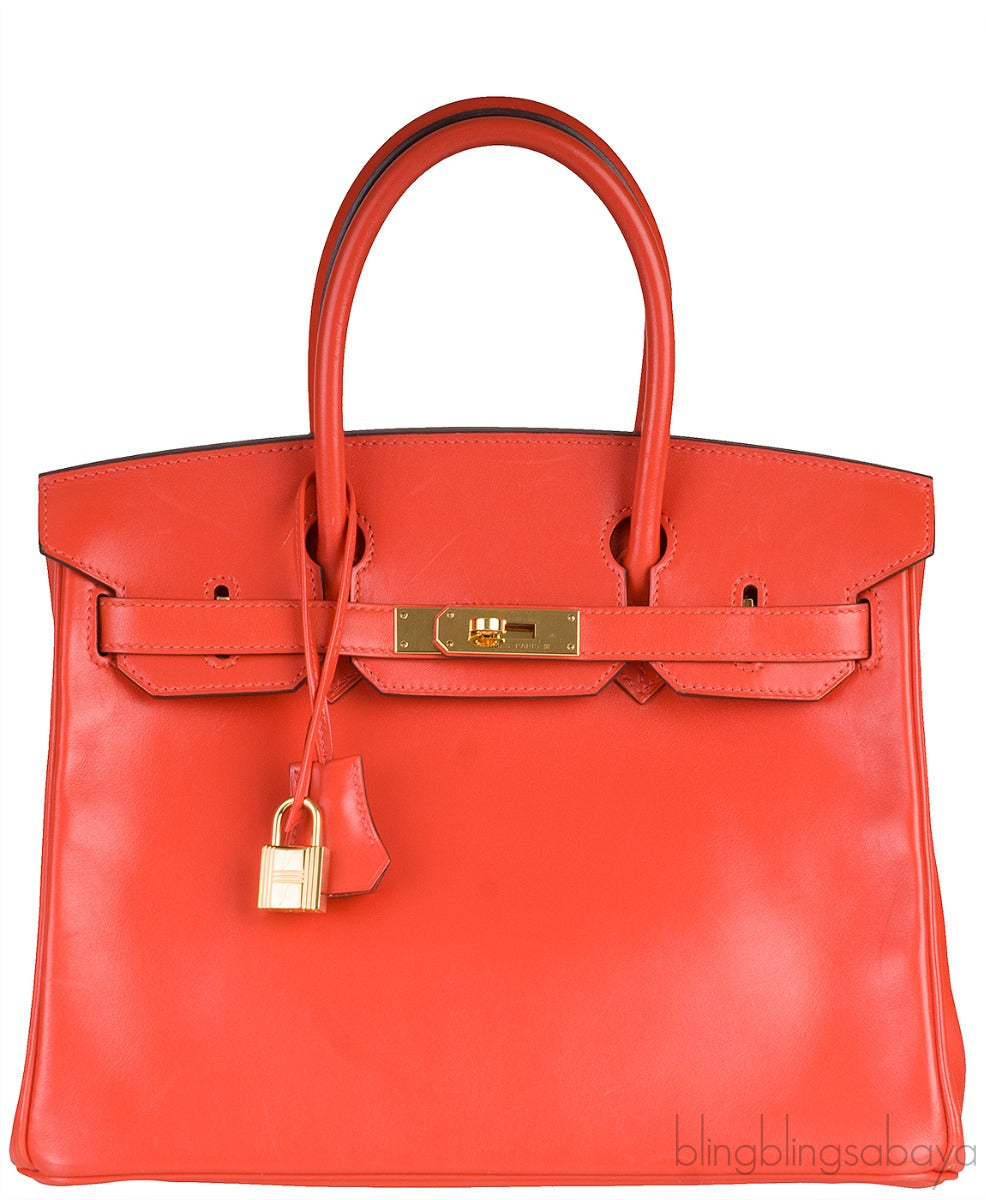 Birkin 30 Tadelakt Capucine GHW