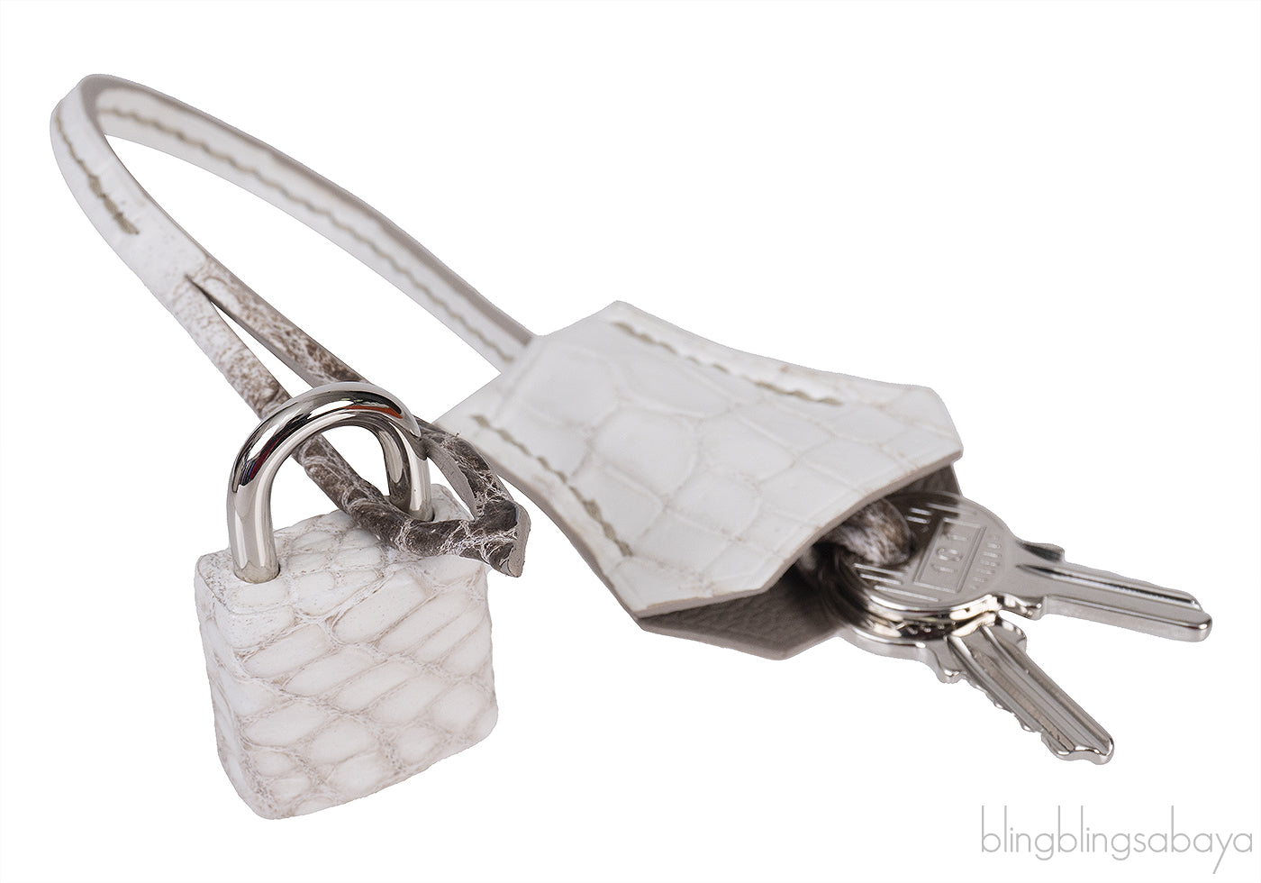 Hermes Kelly 28 Himalaya Crocodile Bag PHW