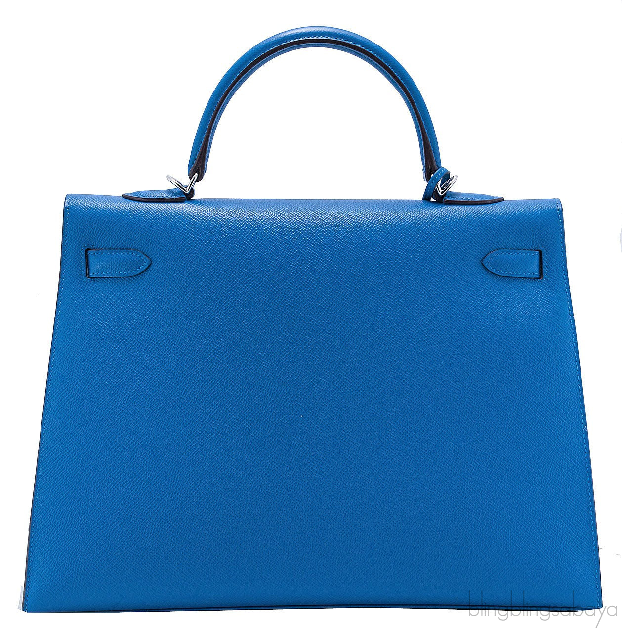 Kelly 35 Blue Mykonos Epsom Sellier