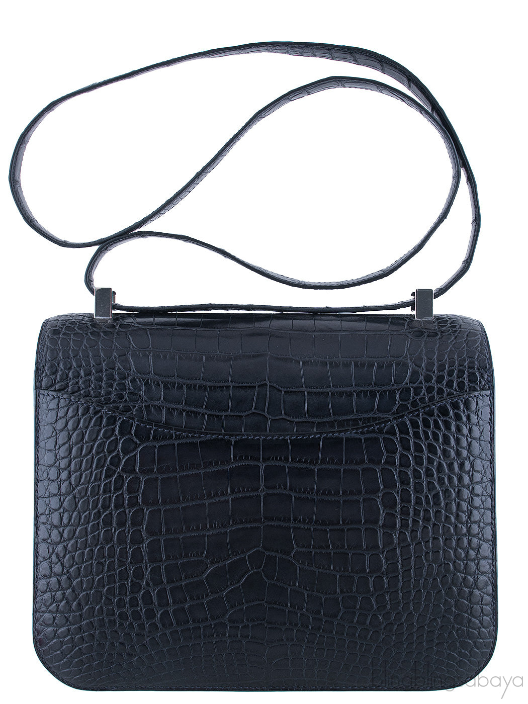 Constance III Mid-night Blue Crocodile