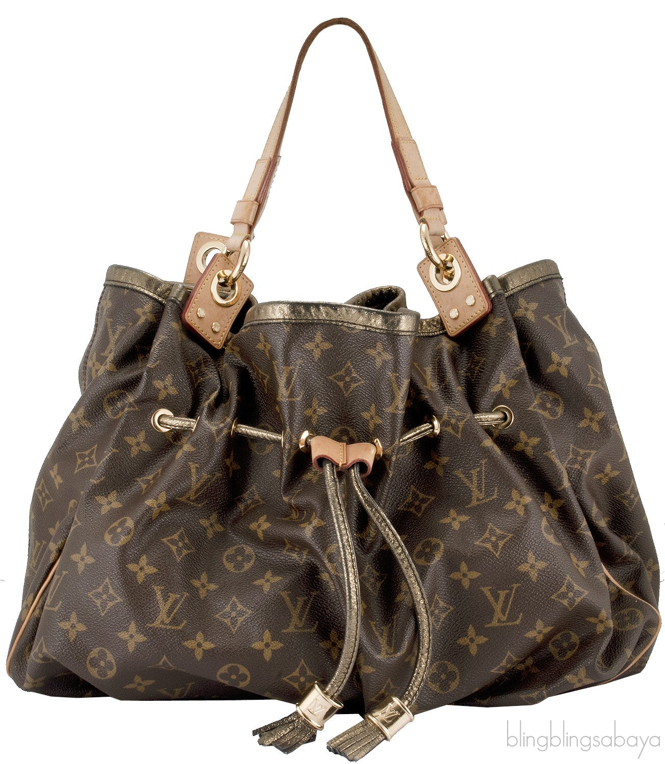 Irene Monogram Canvas Tote