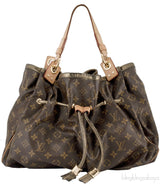 Irene Monogram Canvas Tote