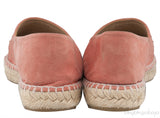 Coral Suede CC Cap Toe Espadrille