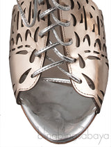 Cut-out Wings Slip-on Sandals