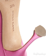 Fuchsia Tradimod Satin Heels