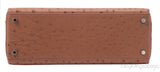 Kelly 32 Cognac Gold Ostrich